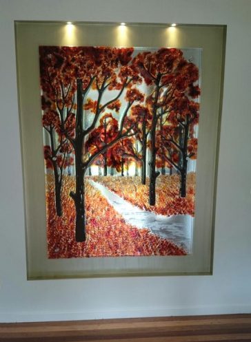 Slumped Glass Wall Art | Voodoo Glass | Queensland