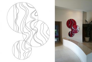 Glass wall art | Glass Xpressions and Voodoo Glass | Brisbane