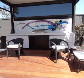 Glass Kitchen Splashback | Gold Coast | Voodoo Glass